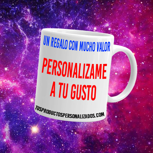 Taza Blanca Personalizada